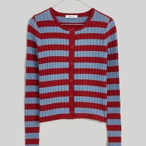 Madewell Signature Knit Cardigan Sweater
